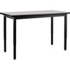 Global Industrial Height Adjustable Table, 60W x 30D x 22-1/4 to 37-1/4H, Gray Nebula 695749GY